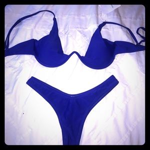Push up plunge bikini